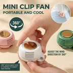 🌀 Bladeless Fan – Ultra-Light & 1.5h Fast Charge