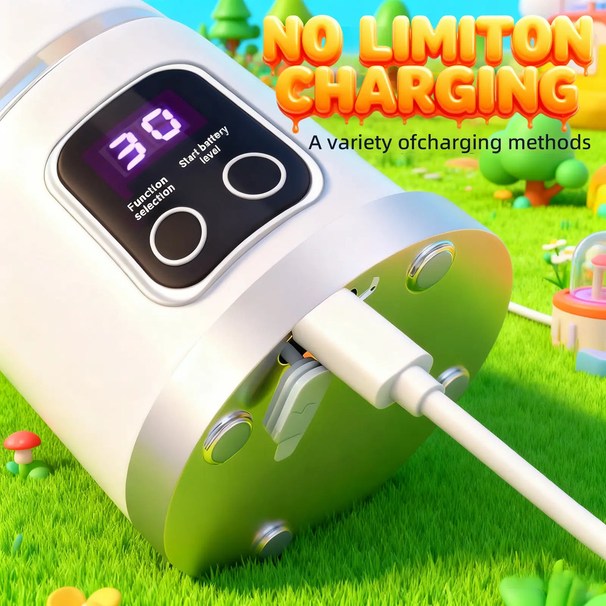 Portable, rechargeable mini blender