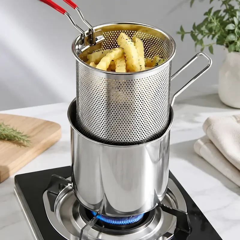 Stainless Steel Mini Deep Fryer