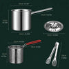 Stainless Steel Mini Deep Fryer