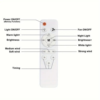 🏆LAST DAY SALE 50% OFF🔥 40W LED Ceiling Fan Light – 20.5” Ultra-Quiet with Remote 🎯 | E27 + FREE B22 Adapter 🔌 | For Bedroom 😴, Kitchen 👩‍🍳 & Garage 🛠️ – UK Ready! 🇬🇧