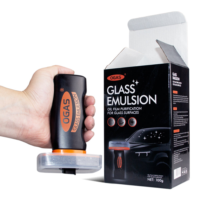 🚗🔃Automotive Handheld Oil Flmr Cream,Glass Decontamination Without Traces,Window Oil Film Cleaning,FastCleaning