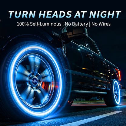🔥💡Cool Glowing Tire Valve Caps – Instantly Upgrade Your Wheels
