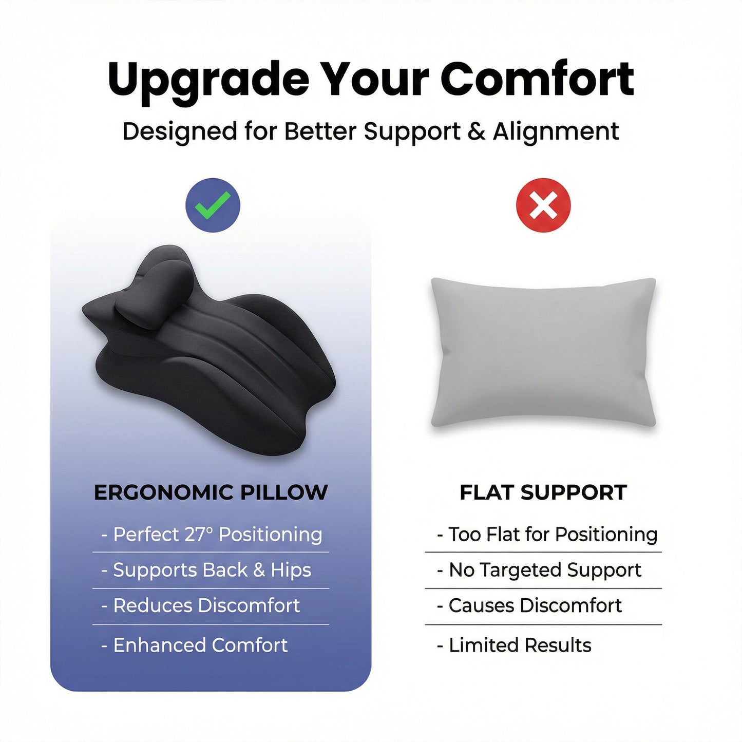 Comfort Support Pillow – Comfort for Every Position
