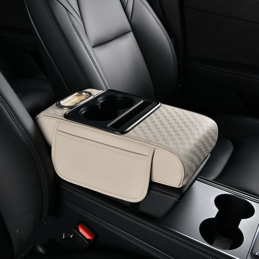 ⚡Transform Your Drive with the 4-in-1 Multi-Functional Car Armrest Organizer