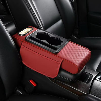 ⚡Transform Your Drive with the 4-in-1 Multi-Functional Car Armrest Organizer