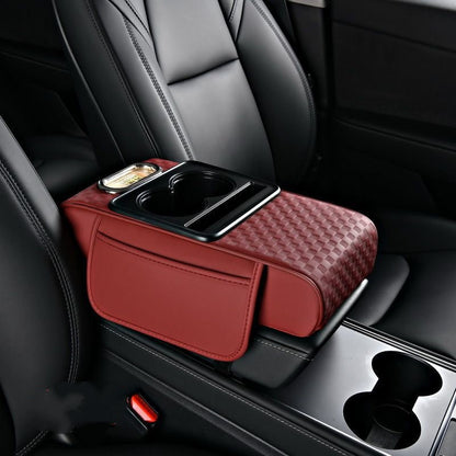 ⚡Transform Your Drive with the 4-in-1 Multi-Functional Car Armrest Organizer