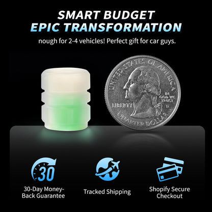 🔥💡Cool Glowing Tire Valve Caps – Instantly Upgrade Your Wheels