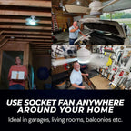 🏆LAST DAY SALE 50% OFF🔥 40W LED Ceiling Fan Light – 20.5” Ultra-Quiet with Remote 🎯 | E27 + FREE B22 Adapter 🔌 | For Bedroom 😴, Kitchen 👩‍🍳 & Garage 🛠️ – UK Ready! 🇬🇧