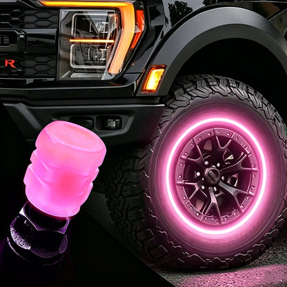 🔥💡Cool Glowing Tire Valve Caps – Instantly Upgrade Your Wheels