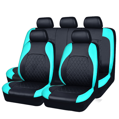 ⏳Time-Limited Special⏰9-Piece Universal Fit Leather Car Seat Cover Set