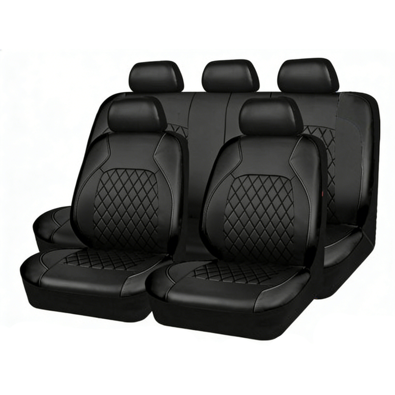 ⏳Time-Limited Special⏰9-Piece Universal Fit Leather Car Seat Cover Set