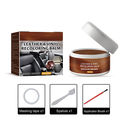 🥳2026 HOT SALE🥳💞50K+ SOLD!🛋️✨ 50% OFF! Leather Repair Paste – Fills scratches & scuffs, restores texture. Available in multiple colours. Save your favourite sofa! 💺🛡️