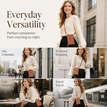 👜 Anti-Theft Touchscreen Crossbody Phone Bag